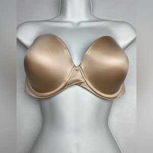 Maidenform TAN PUSH-UP Strapless, 38D *P10